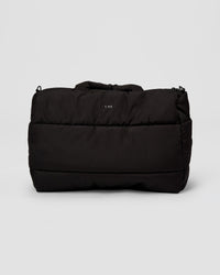 Puffer Duffle Bag - Black