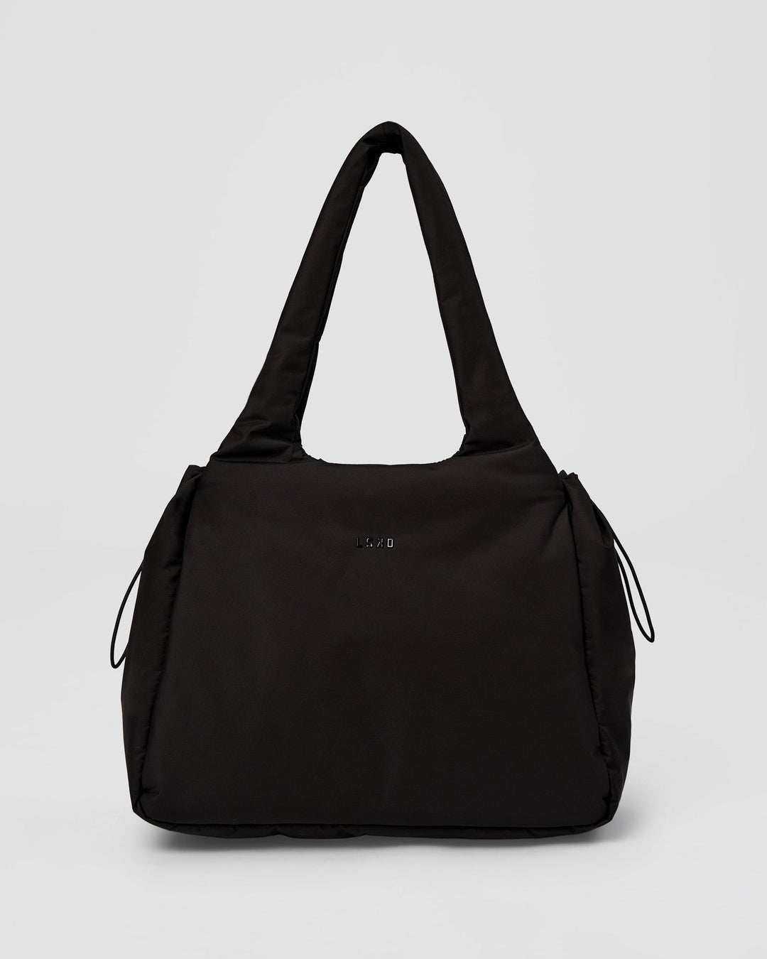 Puffer Tote Bag - Black