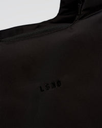 Puffer Tote Bag - Black