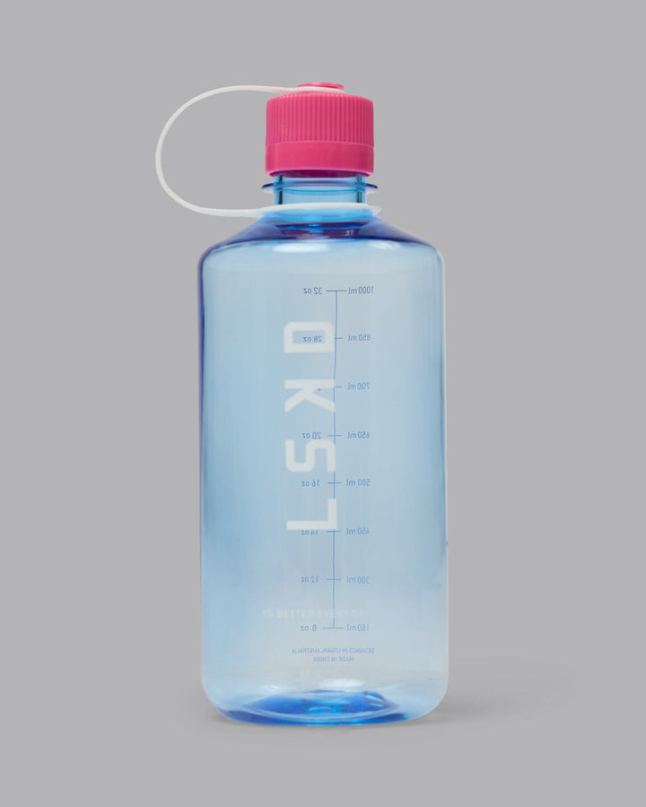 Refresh Narrow Mouth Bottle - Glacial Blue-Ultra Pink
