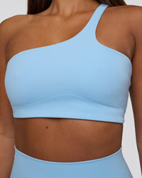 Woman wearing Angle Sports Bra - Open Air | Model:Bianca | Size:S