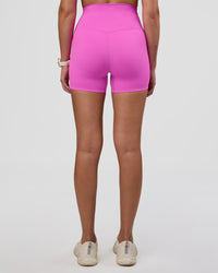 Woman wearing Elixir Ultra High-Rise 4" Short - Ultra Fuchsia | Model:Myrte | Size:S | Thumbnail Index: 3