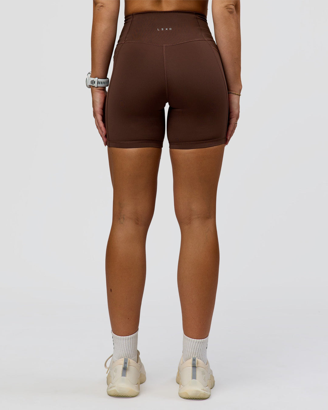 CF Fusion Ultra High-Rise 6" Short Pockets - Hot Chocolate