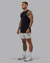 Man wearing Rep 5'' Performance Short in Digital Mist | Size:S