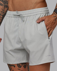 Man wearing Rep 5'' Performance Short in Digital Mist | Size:S
