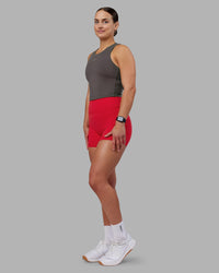 Woman wearing Base Tank - Dark Storm | Model:Keisha | Size:S
