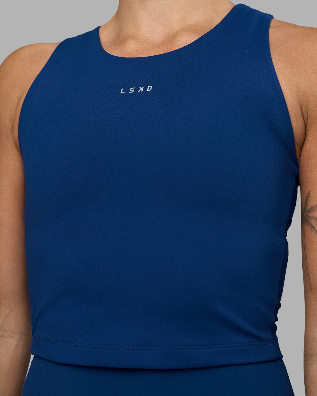 Base U Tank Womens Base Tank - Midnight Blue | LSKD – LSKD US