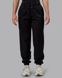 Woman wearing MVP Track Pant - Black | Model:Sav | Size:S