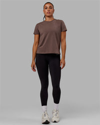 Deluxe PimaFLX Tee - Peppercorn