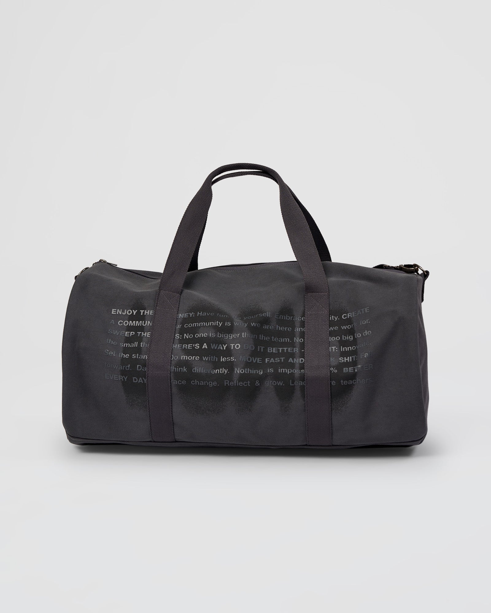 Shifted  Canvas Duffle - Dark Storm
