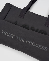 Shifted Canvas Tote - Dark Storm