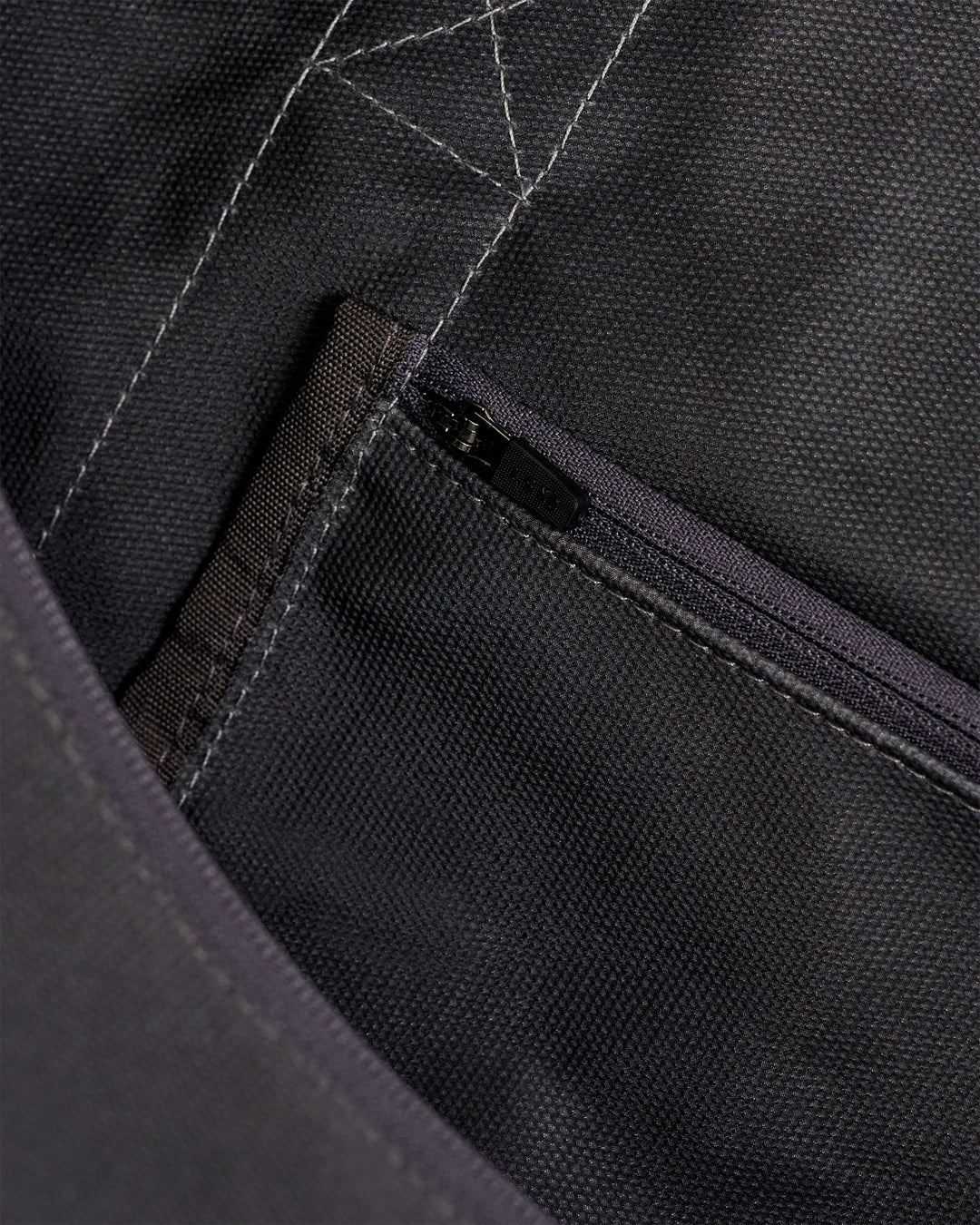 Shifted Canvas Tote - Dark Storm