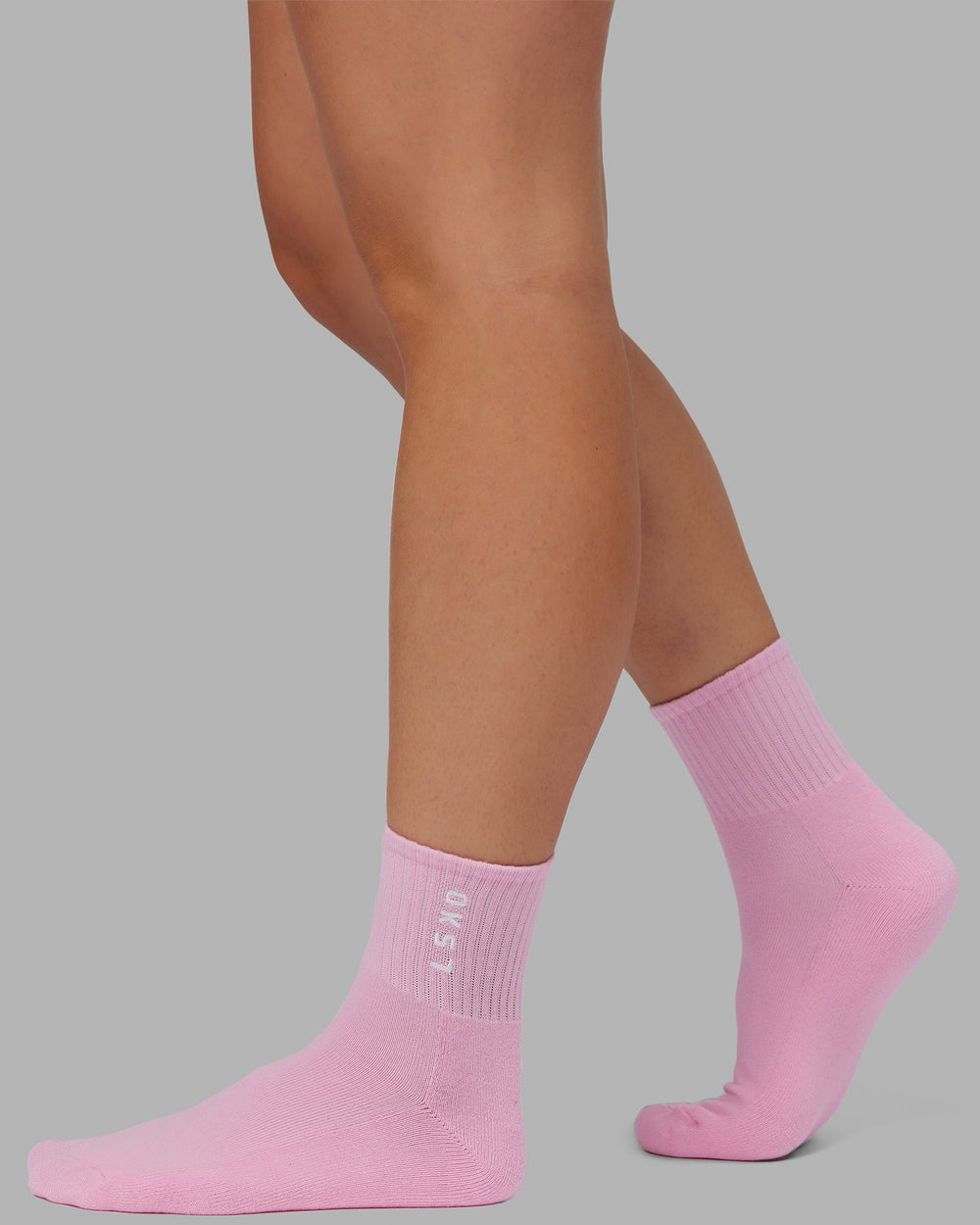 Signal 3 Pack Quarter Socks - Bubblegum-White-Murex Shell