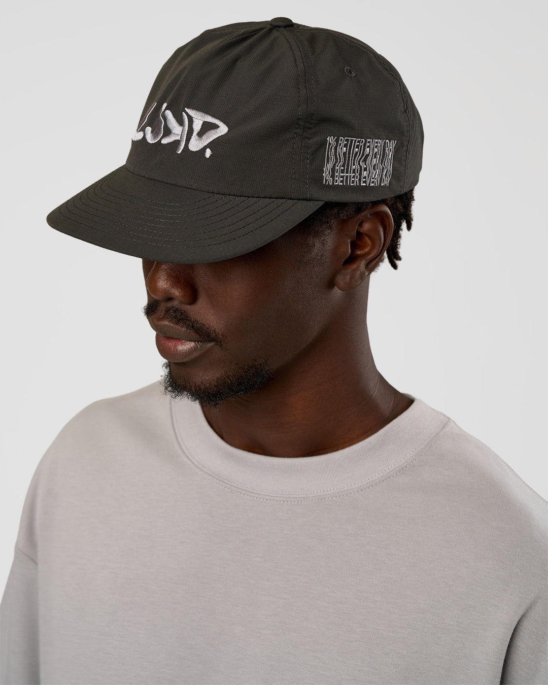 Static Grift Pinch Panel Cap - Dark Storm