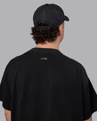 Train Cap - Black-White