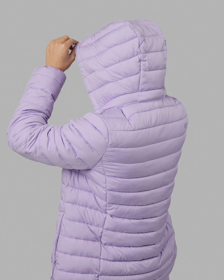 All Day Puffer Jacket - Pale Lilac
