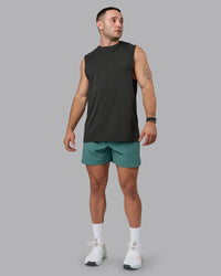 Man wearing Lift 6" Lined Performance Shorts - Sagebrush