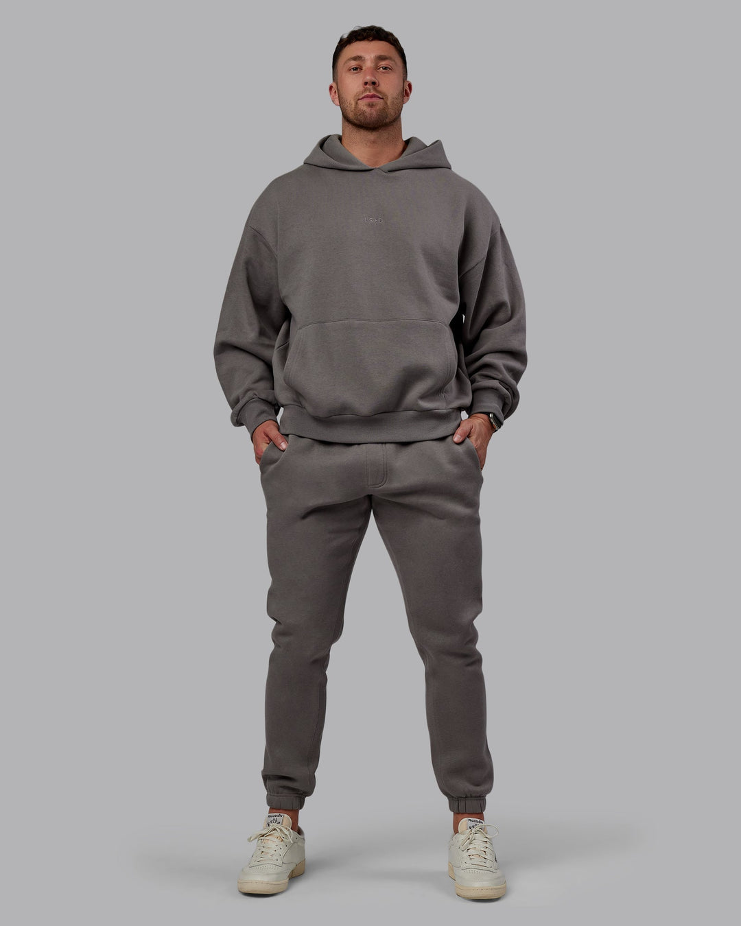 Man wearing MVP Joggers - Storm Front