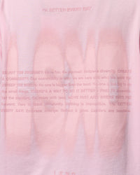 Woman wearing Memory in Motion Heavyweight Boxed Tee - Marshmallow Washed | Model:Leilani | Size:XS