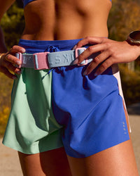 Campaign image of Accelerate 3" High-Rise Running Short - Power Cobalt-Prism | Thumbnail Index: 11