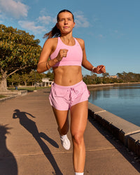 Accelerate 3" High-Rise Running Short - Pink Rose | Thumbnail Index: 11