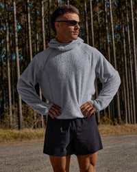 Man wearing AirTherma Hoodie - Alloy | Thumbnail Index: 0