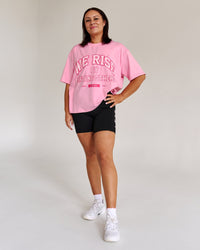 Campaign image of BCAM Heavyweight FLXCotton Graphic Boxed Tee - Pink Rose | Thumbnail Index: 3