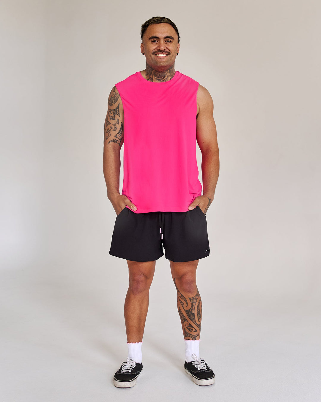 Campaign image of BCAM Pace 5" Lined Running Short - Black - view 14