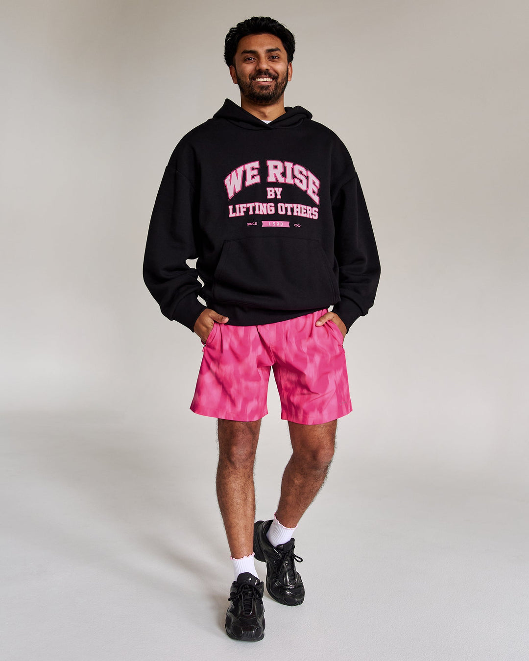 Campaign image of Rep 7" Performance Short - Radiant Pink - view 2