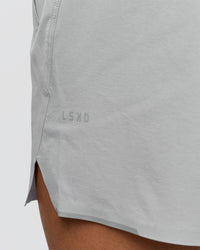 Man wearing Hybrid Lined 5" Short - Alloy | Model:Jaiden | Size:L | Thumbnail Index: 10