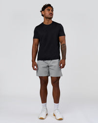 Man wearing Hybrid Lined 7" Short - Alloy | Model:Xav | Size:L | Thumbnail Index: 5