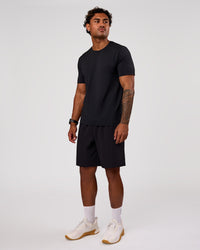 Man wearing Rep Movement 9" Training Short - Black | Model:Xav | Size:L | Thumbnail Index: 4