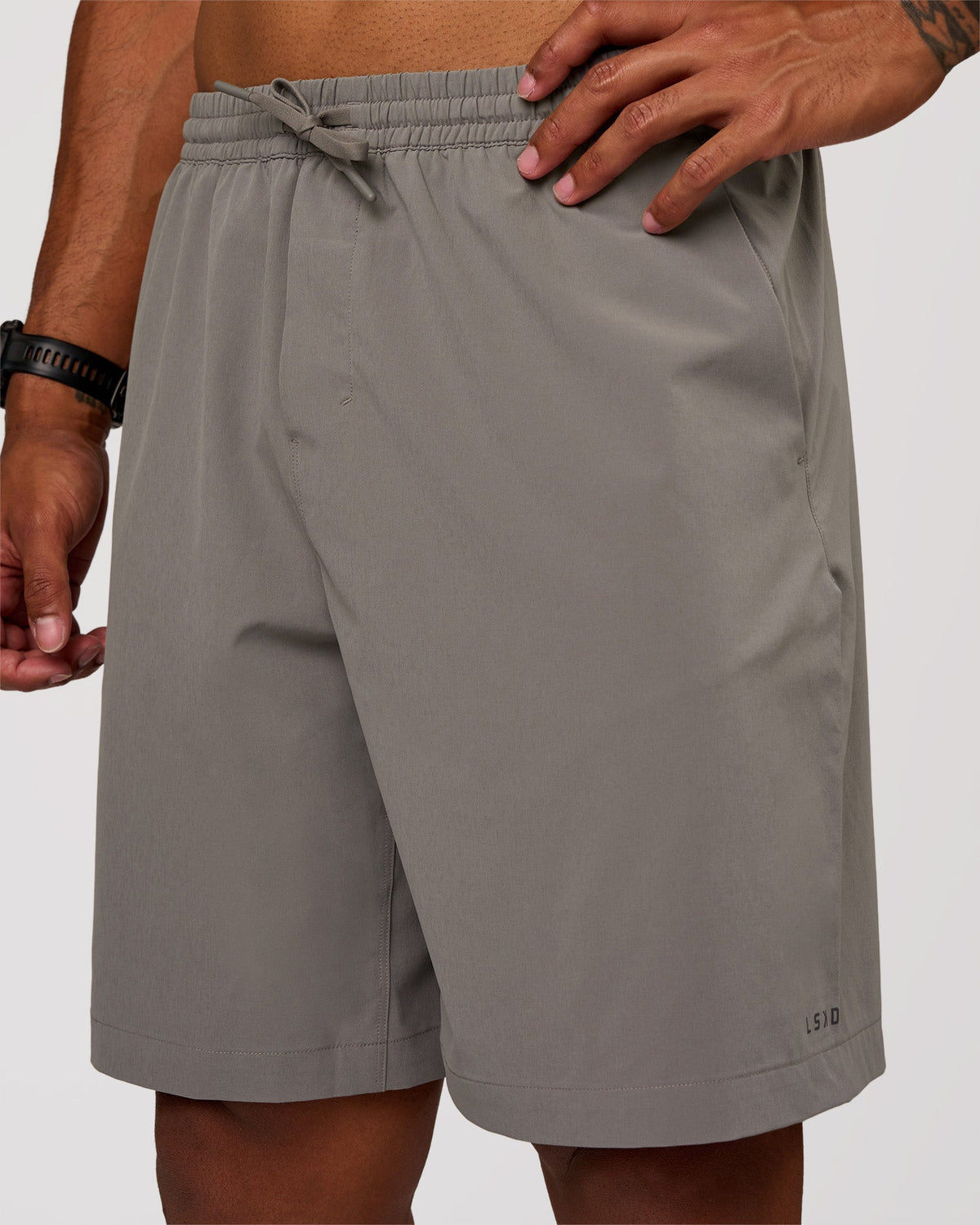 Man wearing Rep Movement 9" Training Short - Storm Front | Model:Xav | Size:L