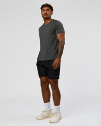 Man wearing Rep Training Tee - Dark Storm | Model:Xav | Size:L | Thumbnail Index: 1