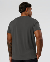 Man wearing Rep Training Tee - Dark Storm | Model:Xav | Size:L | Thumbnail Index: 3