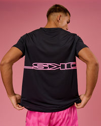 Man wearing BCAM Rep Training Tee - Black | Model:Albert | Size:M | Thumbnail Index: 0