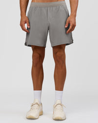Man wearing Functional Training 7" Short - Storm Front | Model:Albert | Size:M | Thumbnail Index: 5