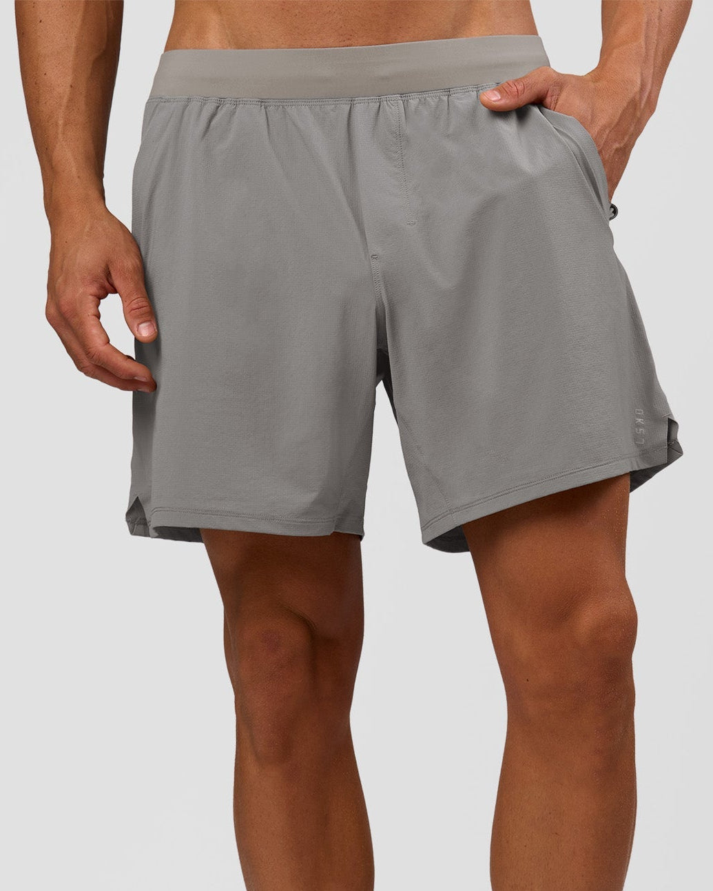 Man wearing Functional Training 7" Short - Storm Front | Model:Albert | Size:M - view 1