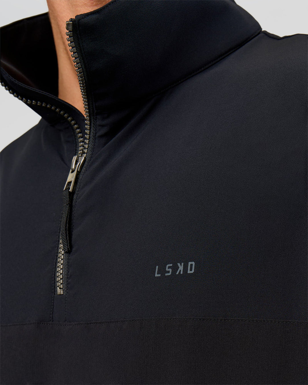 Man wearing Functional Training Jacket - Black | Model:Albert | Size:M - view 4