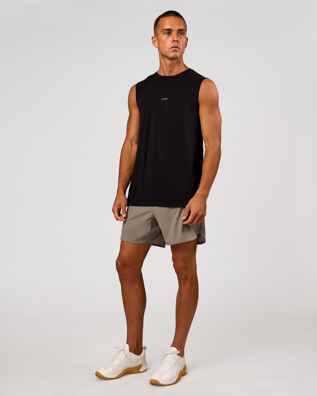 Man wearing Lift 6" Short - Storm Front | Model:Albert | Size:M - view 2