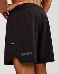 Man wearing Lift 6" Short - Black-Onyx | Model:Albert | Size:M | Thumbnail Index: 1