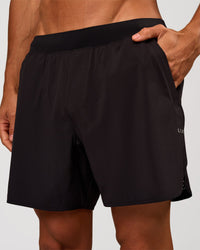 Man wearing Lift 6" Short - Black-Onyx | Model:Albert | Size:M | Thumbnail Index: 7