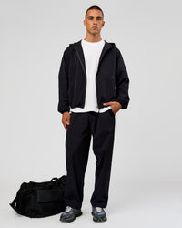 Man wearing Motion Wide Leg Pant - Black | Model:Albert | Size:M | Thumbnail Index: 2