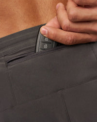 Man wearing Pace 5" Lined Running Short - Dark Storm | Model:Albert | Size:M | Thumbnail Index: 7