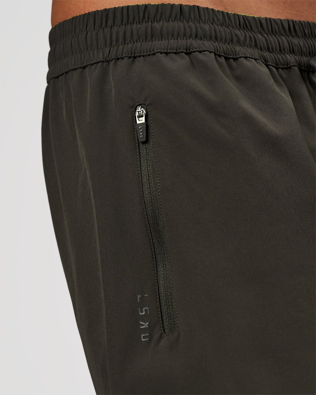 Man wearing Rep 5" Performance Short - Onyx | Model:Albert | Size:M - view 6