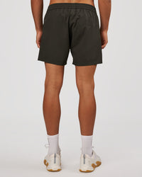 Man wearing Rep 5" Performance Short - Onyx | Model:Albert | Size:M | Thumbnail Index: 6