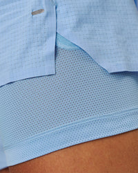 Man wearing UltraAir 5" Lined Performance Short - Bluebell | Model:Albert | Size:M | Thumbnail Index: 3