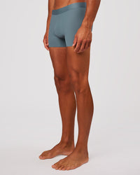 Man wearing Zero Boxer Brief 2pk - Blue Mirage | Model:Albert | Size:M | Thumbnail Index: 2