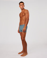 Man wearing Zero Boxer Brief 2pk - Blue Mirage | Model:Albert | Size:M | Thumbnail Index: 6