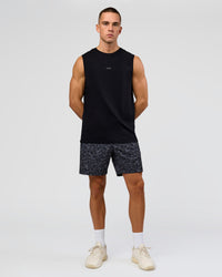Man wearing Base FLXCotton Tank - Black | Model:Base | Size:M | Thumbnail Index: 5